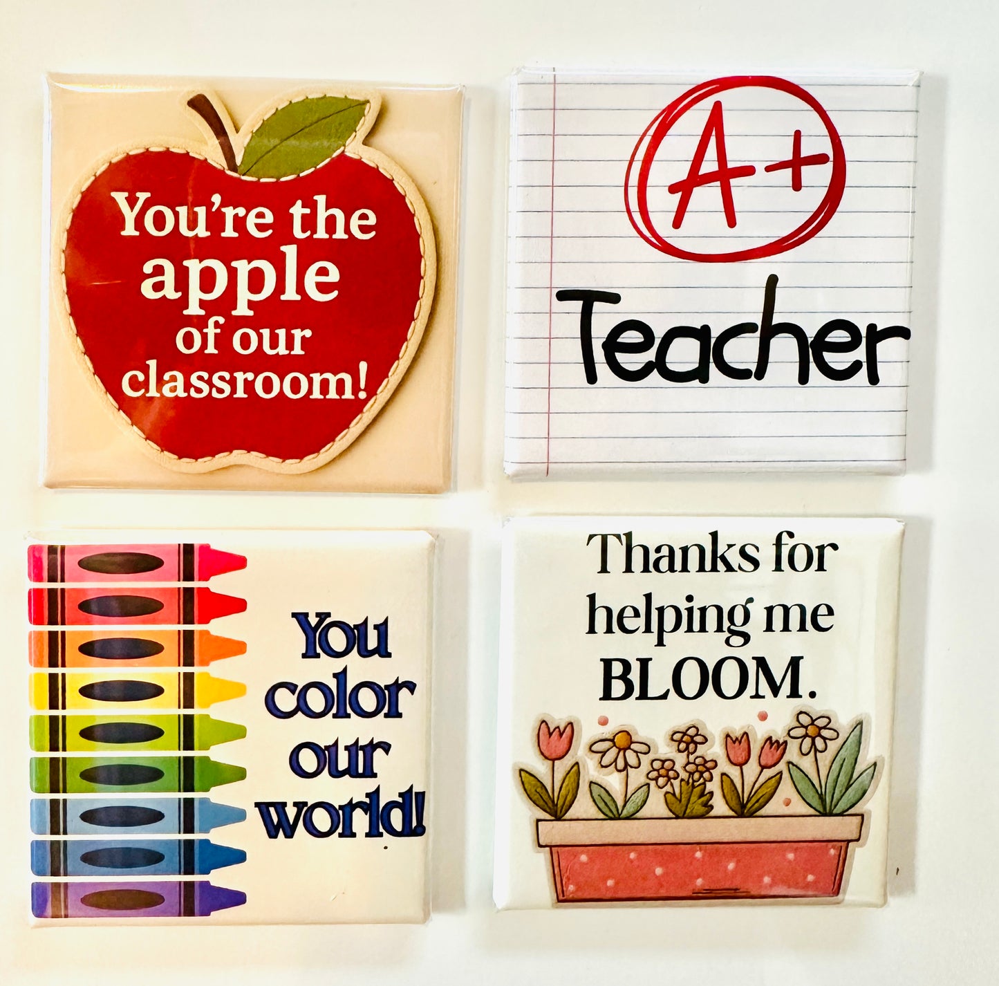 Uplifting Teacher Magnet Set – Encouragement That Sticks