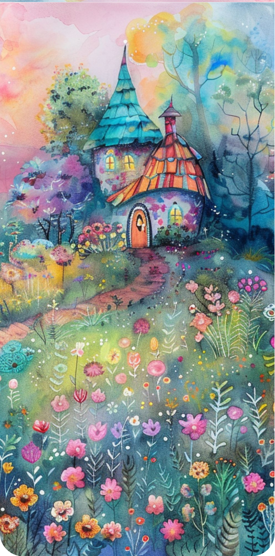 Fantasy Garden - Magnetic Bookmarks