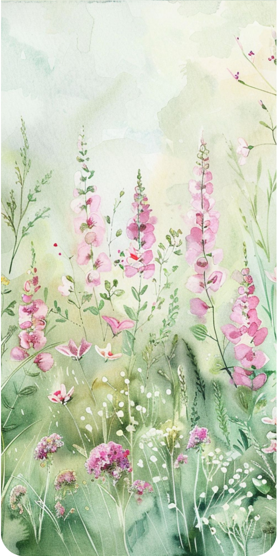 Fantasy Garden - Magnetic Bookmarks