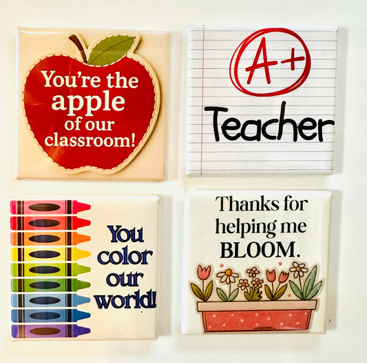 Uplifting Teacher Magnet Set – Encouragement That Sticks